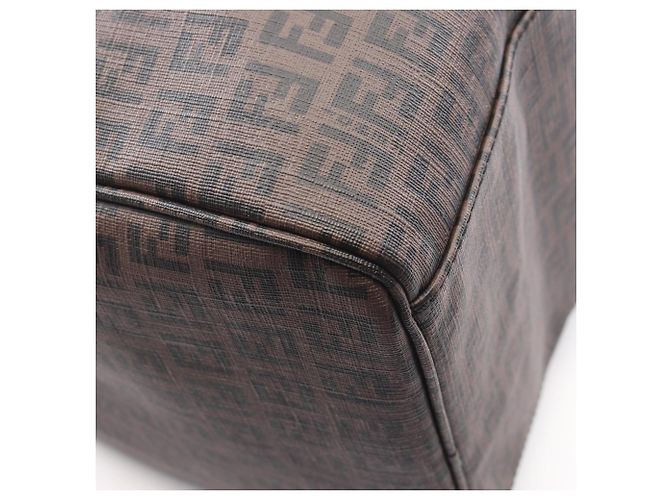 Borsa Boston Fendi Zucchino Marrone - vista 6