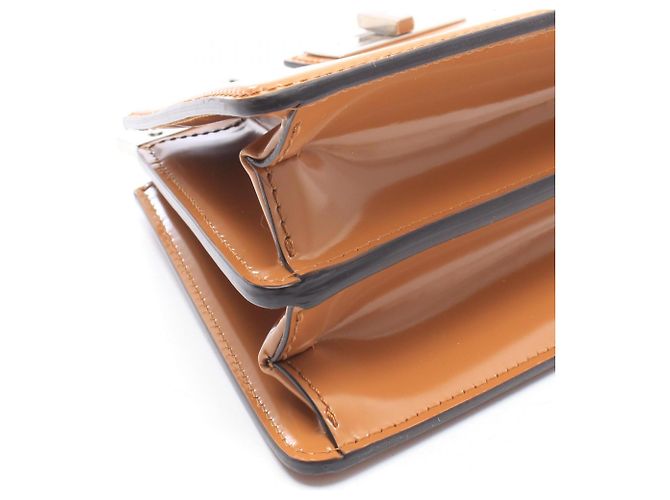 Bolsa de Ombro Fendi Peekaboo Cut Medium Marrom - vista 8