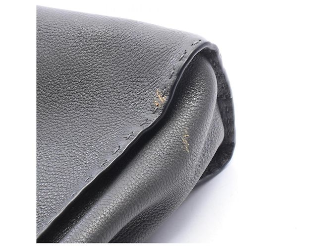 Borsa a mano 2-Way Fendi Peekaboo Regular Selleria Marrone - vista 5