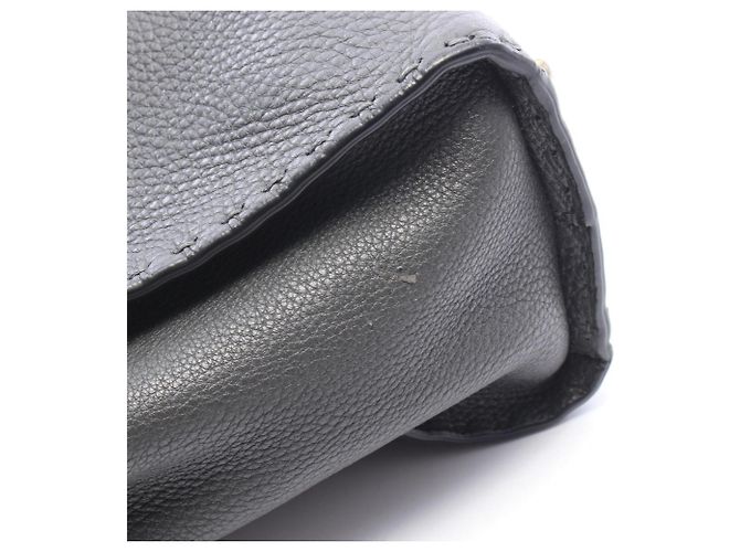 Borsa a mano 2-Way Fendi Peekaboo Regular Selleria Marrone - vista 6