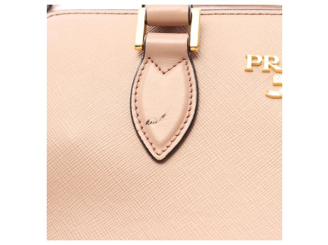 Prada 2-Way Handtasche aus rosa Leder Pink - Ansicht 10