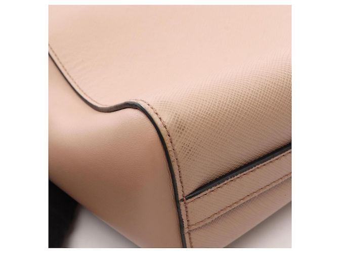 Prada 2-Way Handtasche aus rosa Leder Pink - Ansicht 12