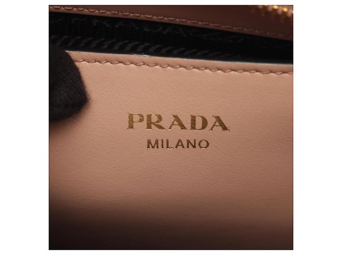 Prada 2-Way Handtasche aus rosa Leder Pink - Ansicht 4