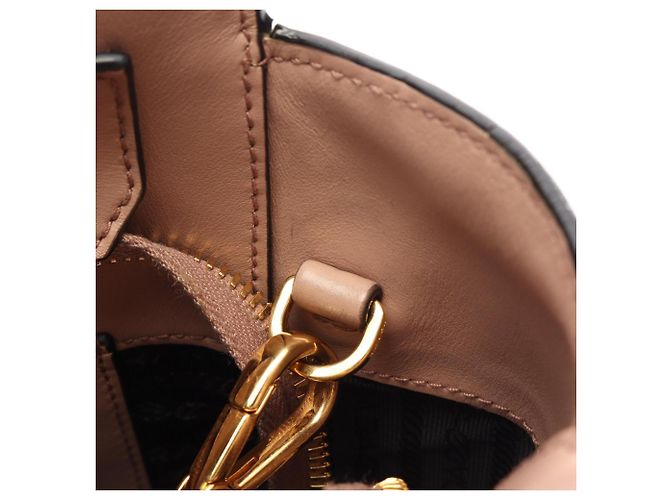 Prada 2-Way Handtasche aus rosa Leder Pink - Ansicht 5