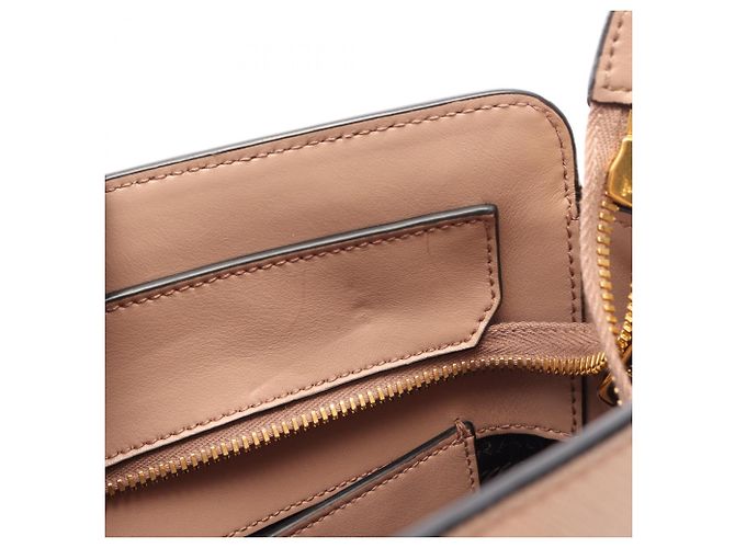 Prada 2-Way Handtasche aus rosa Leder Pink - Ansicht 6