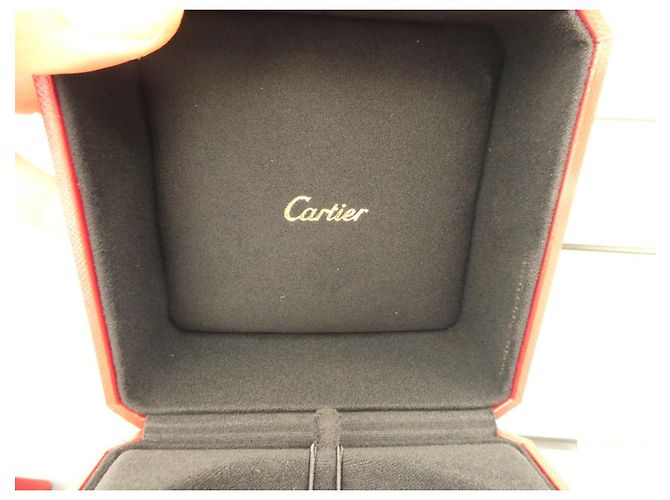 Caixa de joias Cartier Juste un Clou - Vermelha e Dourada Vermelho Dourado - vista 3