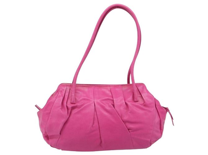 Miu Miu Borsa a tracolla in pelle Rosa - vista 2