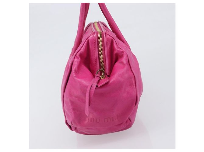 Miu Miu Borsa a tracolla in pelle Rosa - vista 4