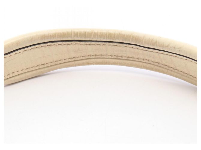 Céline Borsa a tracolla Celine Macadam Beige Crudo - vista 9