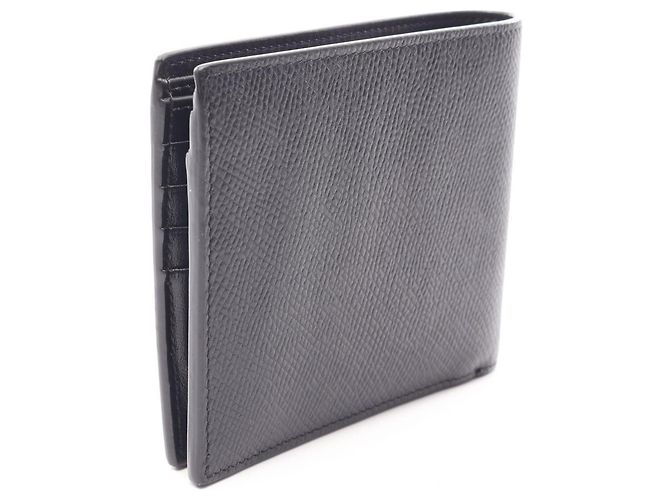Céline Celine Men's Bi-Fold Leather Wallet Black - view 2