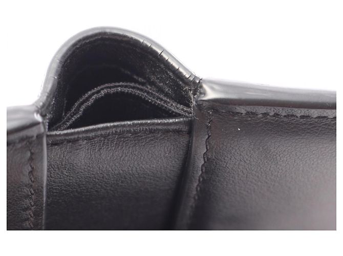 Céline Celine Men's Bi-Fold Leather Wallet Black - view 7