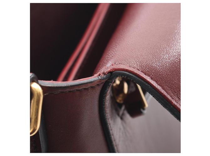 Céline Borsa a tracolla Celine Trotter in pelle marrone - vista 10