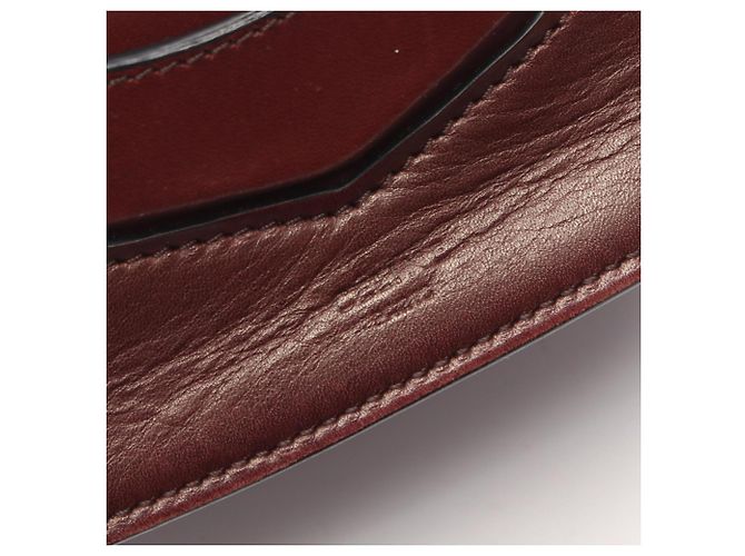 Céline Borsa a tracolla Celine Trotter in pelle marrone - vista 4
