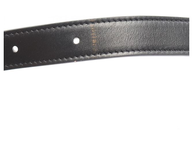 Céline Celine Triomphe Medium Messenger Bag Braun Schwarz Weiß - Ansicht 9