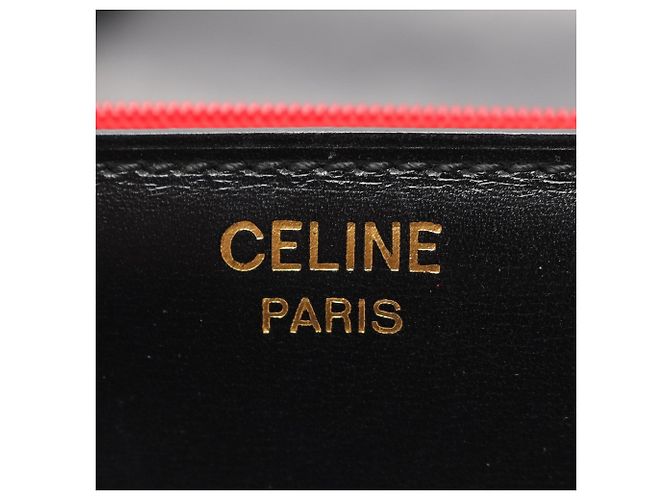Céline Borsa a tracolla Celine in pelle nera Nero - vista 4