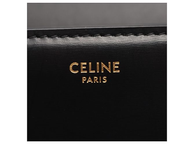 Céline Borsa Celine Teen Triomphe Nero - vista 4
