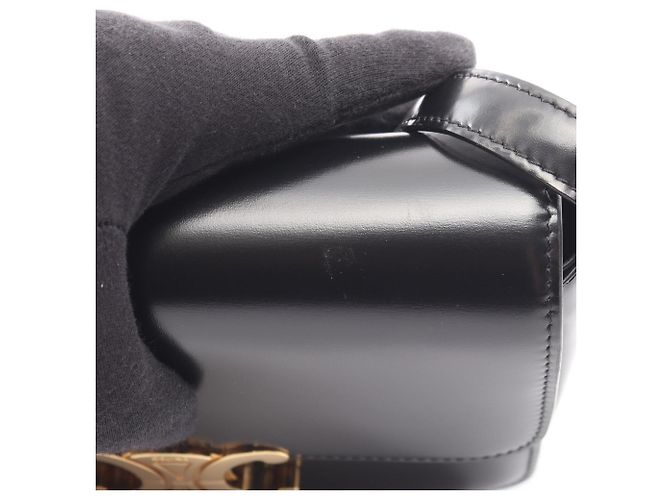 Céline Borsa Celine Teen Triomphe Nero - vista 7