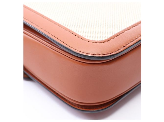 Céline Celine Classic Triomphe Schultertasche Braun Beige - Ansicht 9