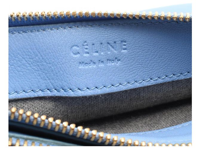 Céline Celine TRIO SMALL Schultertasche Blau - Ansicht 4