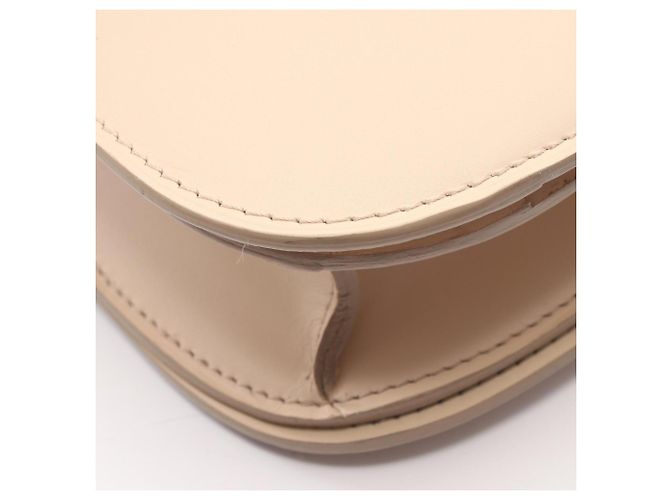 Céline Borsa a tracolla Celine Classic Box Medium Beige - vista 6