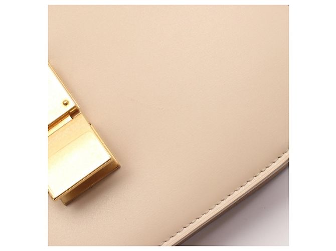 Céline Borsa a tracolla Celine Classic Box Medium Beige - vista 9