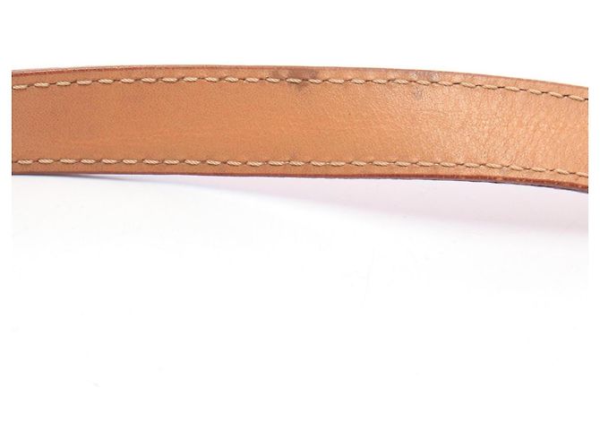Céline Borsa a tracolla Celine Gancini Macadam Brown Marrone - vista 7