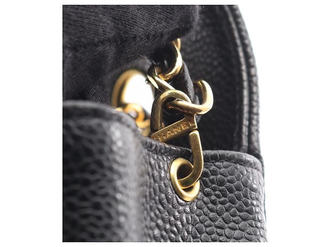 Borsa a tracolla Chanel Matelassé Diana Flap Nero - vista 9
