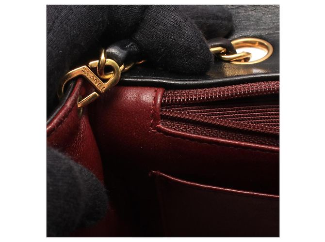 Borsa a tracolla Chanel Matelassé Diana Flap Nero - vista 6