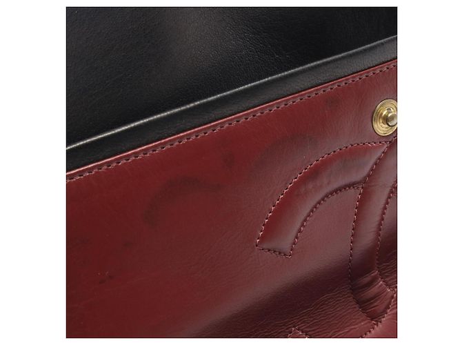 Borsa a tracolla Double Flap Chanel Matelassé Paris Limited Edition Nero - vista 7