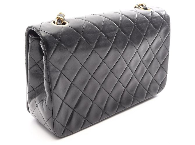 Borsa a tracolla Chanel Matelassé Full Flap Nero - vista 2