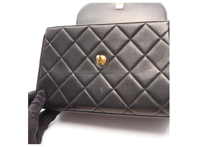 Chanel Matelassé Handtasche Schwarz - Ansicht 11