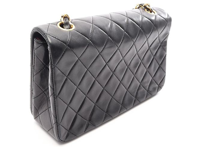 Timeless Borsa a tracolla Chanel Matelassé con patta completa Nero - vista 2