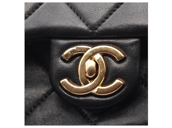 Borsa a tracolla 2 vie Chanel Mini Matelassé con manico superiore Nero - vista 10