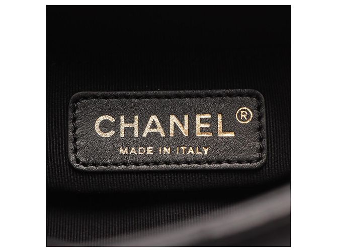Borsa a tracolla 2 vie Chanel Mini Matelassé con manico superiore Nero - vista 4
