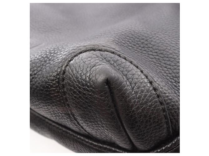 Borsa a mano Chanel in pelle nera Nero - vista 10