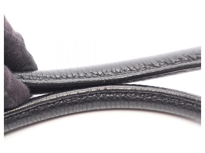 Borsa a mano Chanel in pelle nera Nero - vista 15