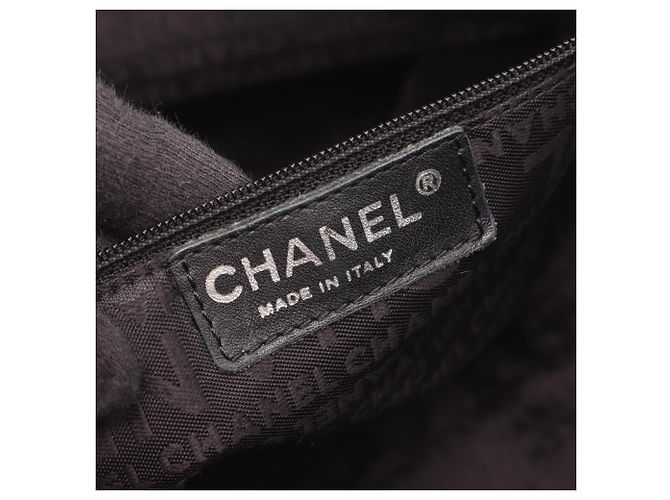 Borsa a mano Chanel in pelle nera Nero - vista 4