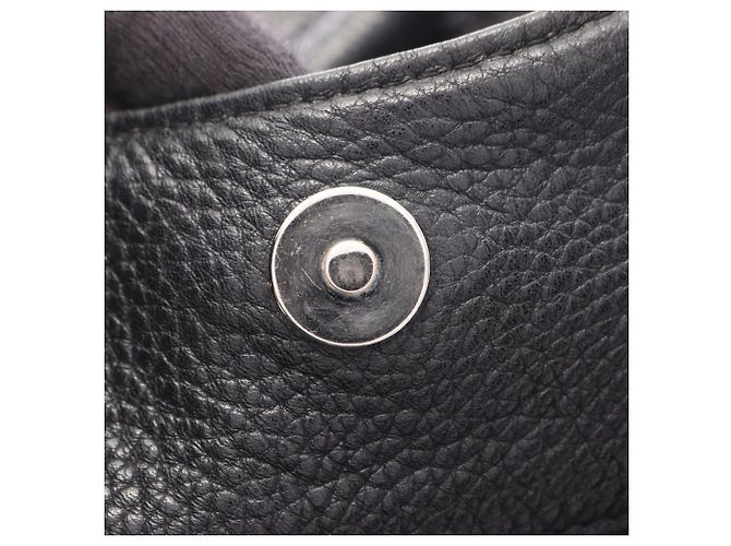 Borsa a mano Chanel in pelle nera Nero - vista 7
