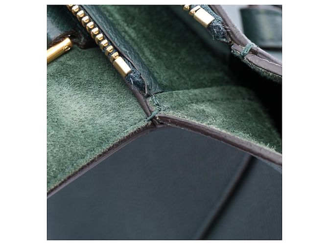 Céline Belt Bag Mini Green Leather - view 5