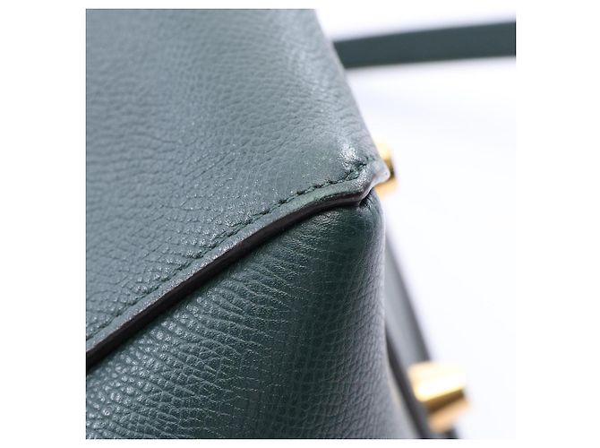 Céline Belt Bag Mini Green Leather - view 8