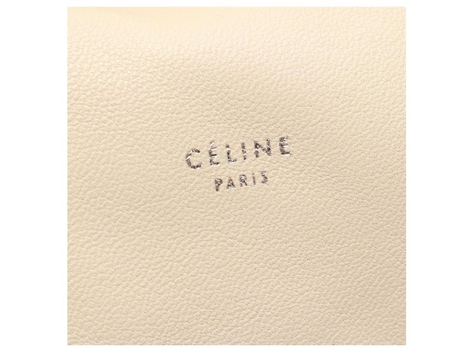 Céline Celine Pillow Bag Schultertasche Weiß - Ansicht 4