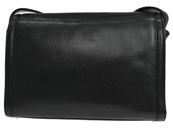 Chanel Vintage Timeless CC Messenger Caviar Medium Nero - vista 2