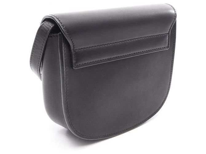 Autre Marque Borsa a tracolla in pelle KAIA Small Saint Laurent Paris Nero - vista 2