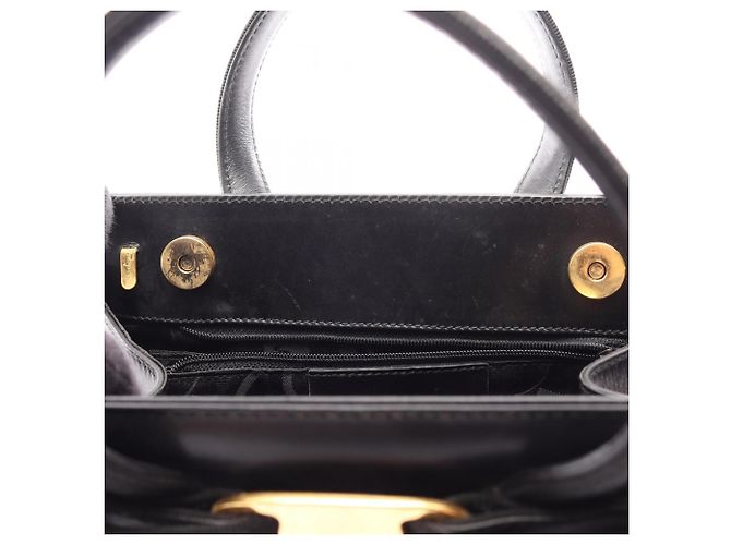 Borsa 2-Way Salvatore Ferragamo Vara Ribbon Nero - vista 5