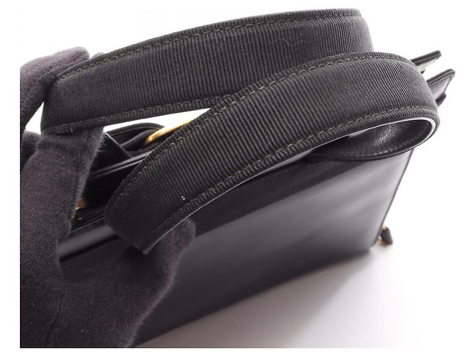 Borsa 2-Way Salvatore Ferragamo Vara Ribbon Nero - vista 9