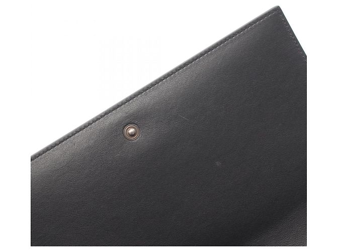 Autre Marque Borsa a tracolla Saint Laurent in pelle nera monogramma a pois Nero - vista 7