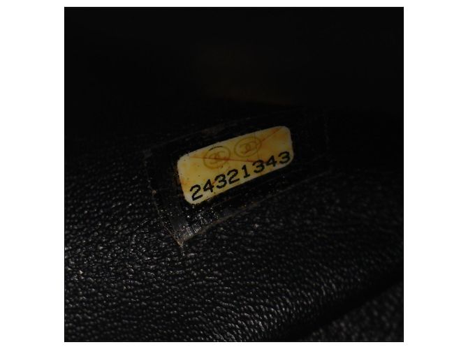 Borsa a tracolla 2-Way Chanel V-Stitch Chevron Nero - vista 5