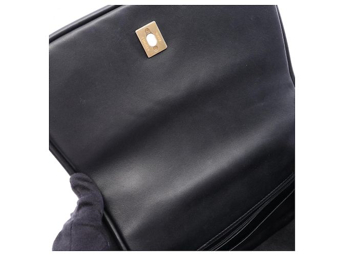 Borsa a tracolla 2-Way Chanel V-Stitch Chevron Nero - vista 7