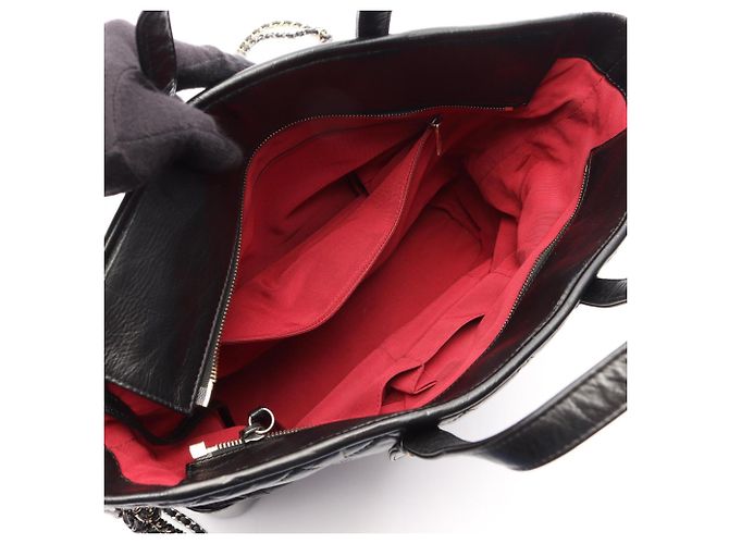 Borsa 2-Way Chanel Gabrielle Nero - vista 3