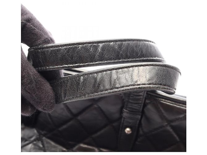 Borsa 2-Way Chanel Gabrielle Nero - vista 8
